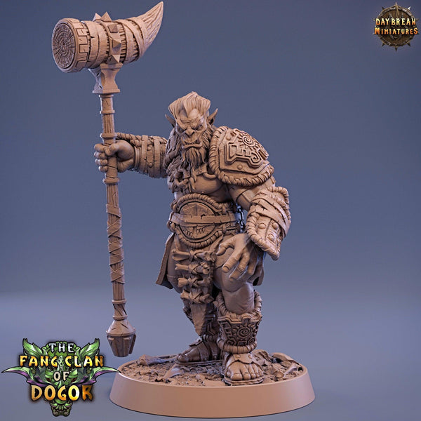 Hook Hangri - DnD Miniature l 3D Printed Model l Bugbear Tribe l Beast Pathfinder l Tabletop RPG l Dungeons and Dragons l Dogor