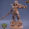 King Fangtabolous - DnD Miniature l 3D Printed Model l Bugbear Tribe l Beast Pathfinder l Tabletop RPG l Dungeons and Dragons l Dogor
