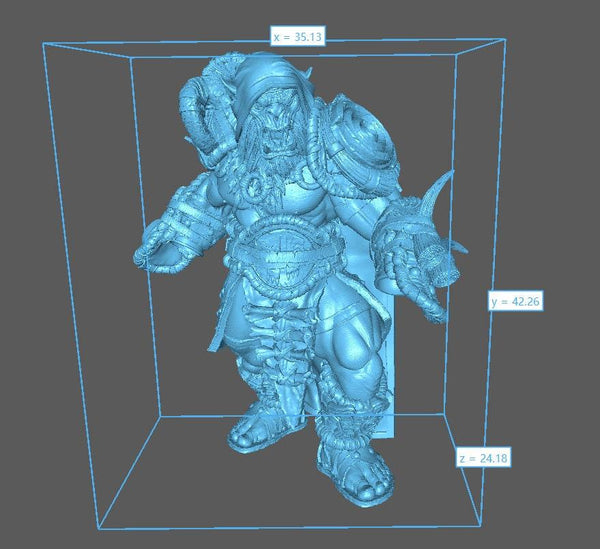 Suura Sploit - DnD Miniature l 3D Printed Model l Bugbear Tribe l Beast Pathfinder l Tabletop RPG l Dungeons and Dragons l Dogor