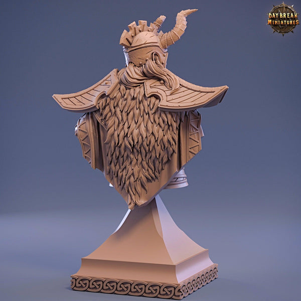 Damien Bust - DnD Miniature l 3D Printed Model l Daybreak Miniatures l Beast Pathfinder l Tabletop RPG l Dungeons and Dragons l Bust