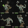 Bog Trolls l DnD Miniatures  l 3D Printed Model l Archvillain Games l Griefharvest Coven l Beast Pathfinder l Tabletop RPG l