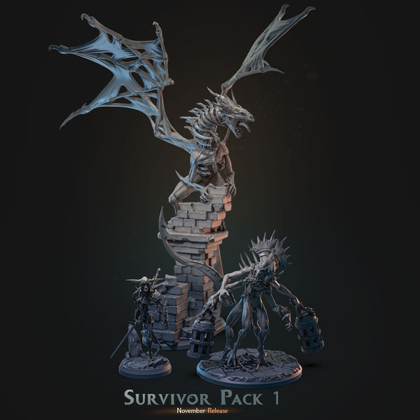 Survivor Pack 1 - 3D Art Digital