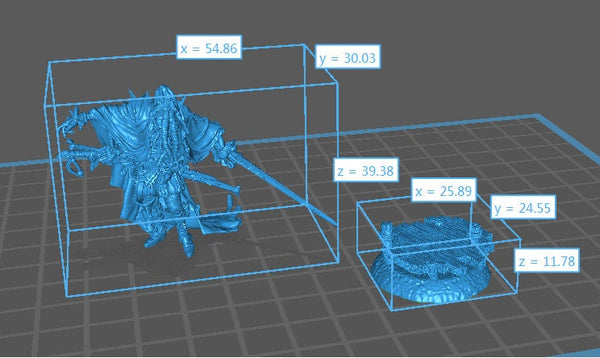 Estraneo, Extraplanar Assassin - Archvillain Bestiary Vol.1 - Archvillain Games l DnD Miniatures  l 3D Printed Model l Tabletop RPG l