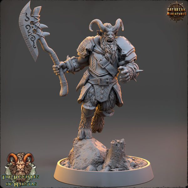 Glahod Rusher - Satyr - The disciples Of Marsyas  - Daybreak Miniatures